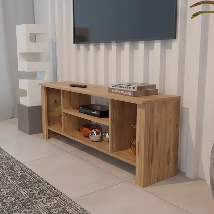 Seref pakoworld tv unit in oak color 120x30x47cm