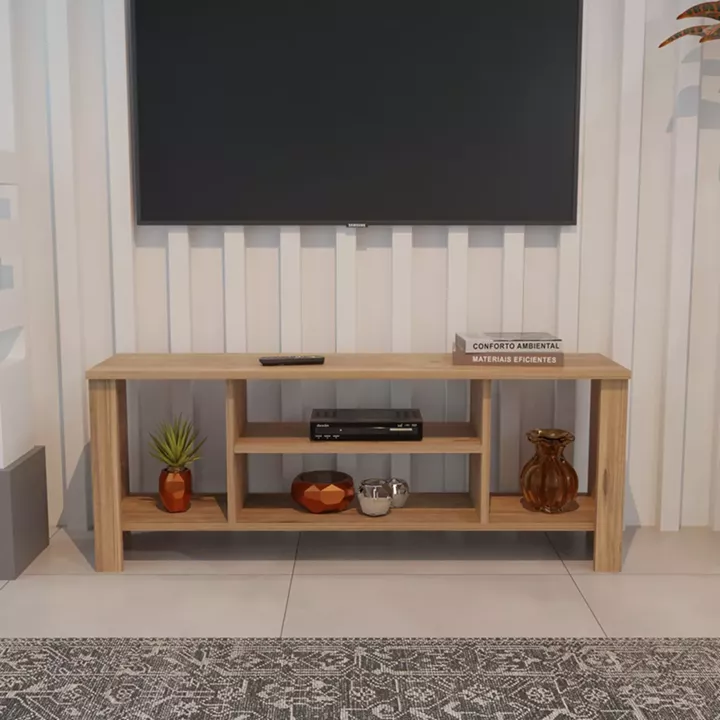 Seref pakoworld tv unit in oak color 120x30x47cm