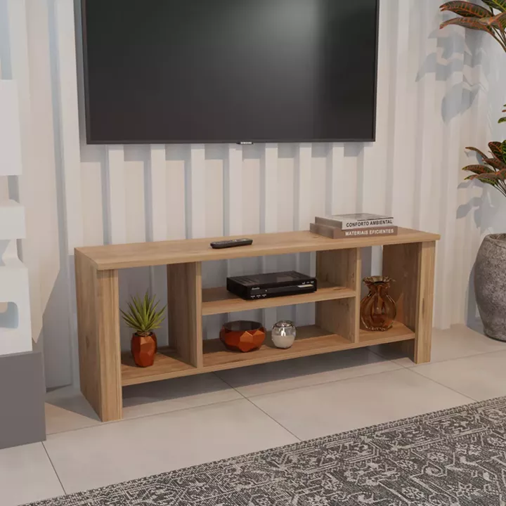Seref pakoworld tv unit in oak color 120x30x47cm