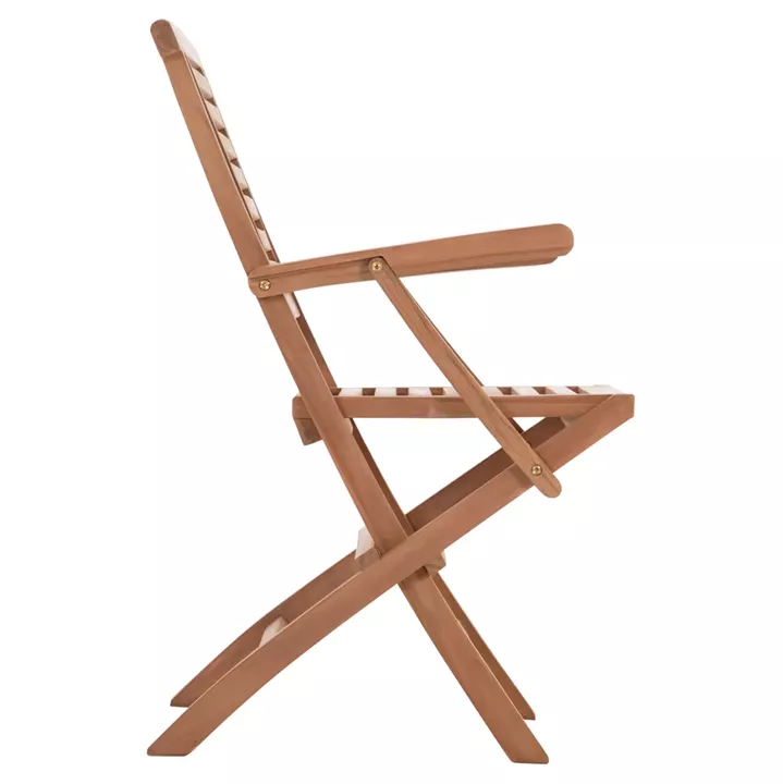 ΠΟΛΥΘΡΟΝΑ ΤΡΑΠΕΖΑΡΙΑΣ ΠΤΥΣΣΟΜΕΝΗ CRANDER HM6377 ΞΥΛΟ TEAK 53x63x90Υεκ.