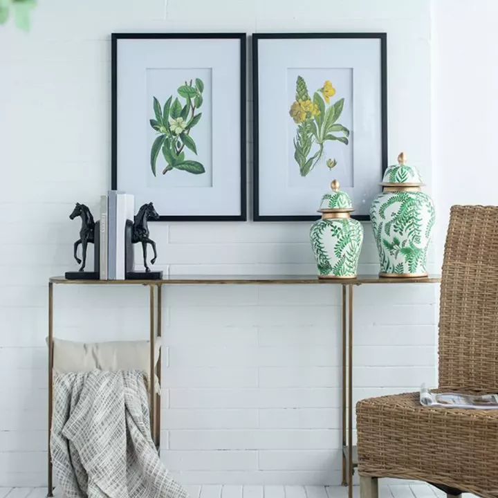 Artekko Bookends Μαύροι Διακοσμητικοί Βιβλιοστάτες Ρητίνης με Άλογα (12.7x10.2x26.7)cm 2pcs