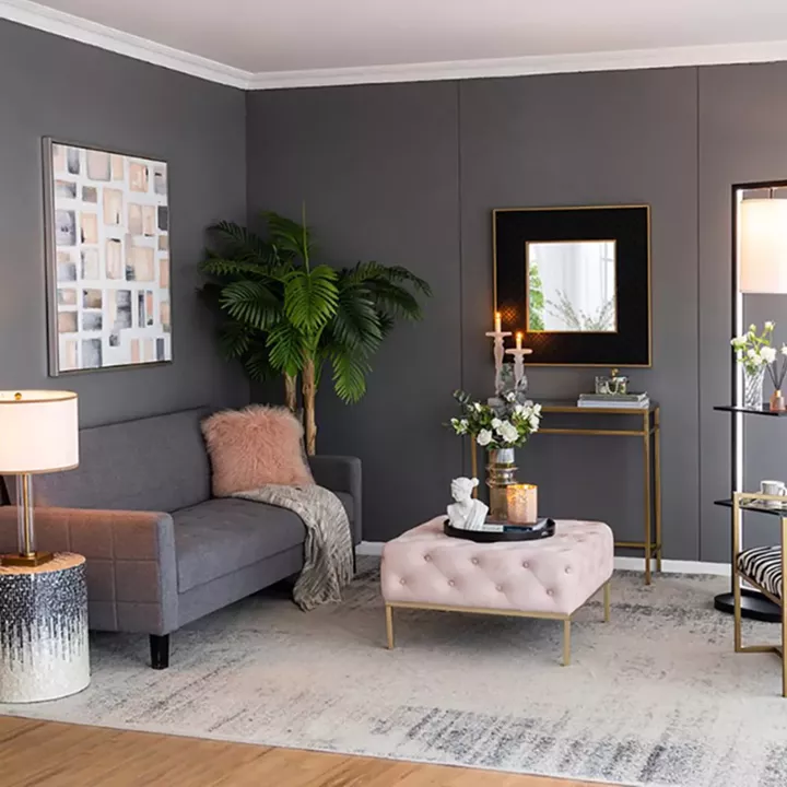 Artekko Frosted Γυάλινο Λευκό Κηροπήγιο (13x13x35.5)cm 2psc