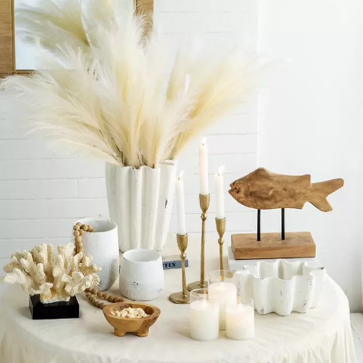 Artekko Coral Μπεζ Διακοσμητικό Κοράλλι Ρητίνης σε Βάση (28x18x22)cm