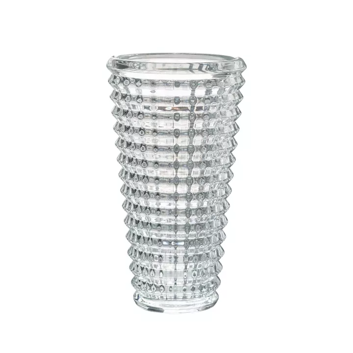 Artekko Glassy Γυάλινο Διάφανο Βάζο (12.5x12.5x22.5)cm