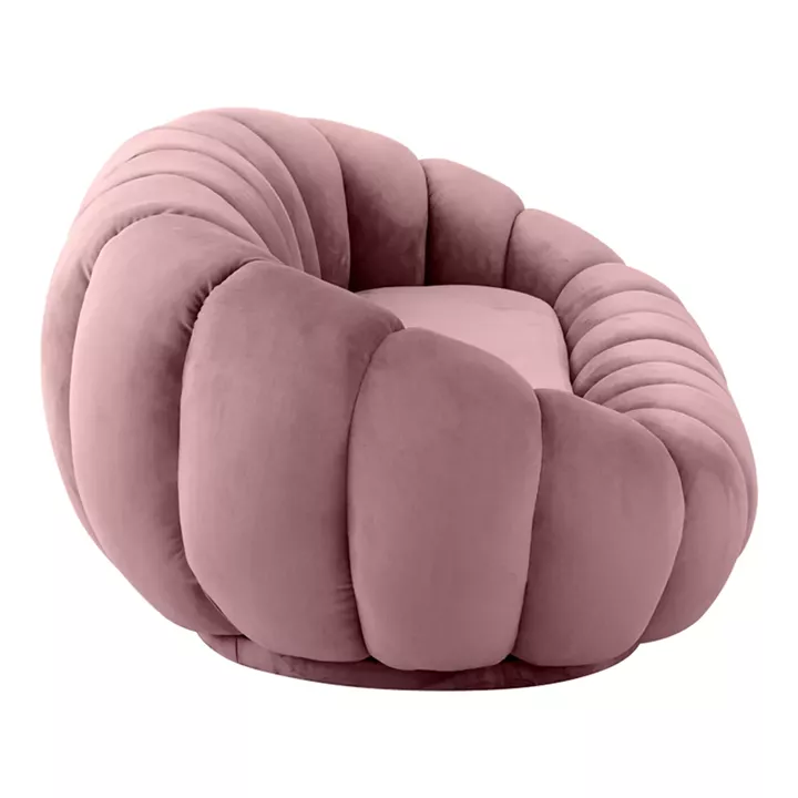 Καναπές Embrace pakoworld βελούδο σε σάπιο μήλο απόχρωση 180x105x65εκ