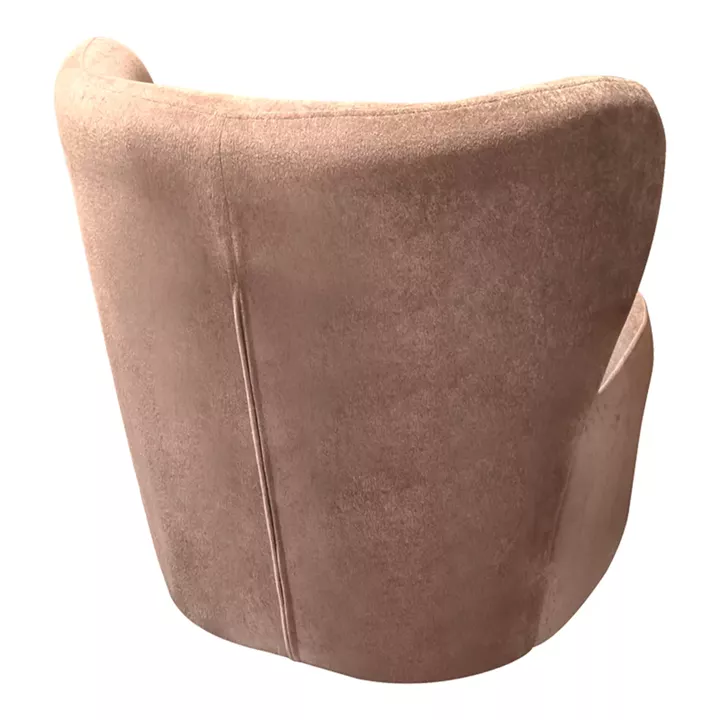 Πολυθρόνα Veridian pakoworld ύφασμα σε σάπιο μήλο απόχρωση 63x70x66εκ