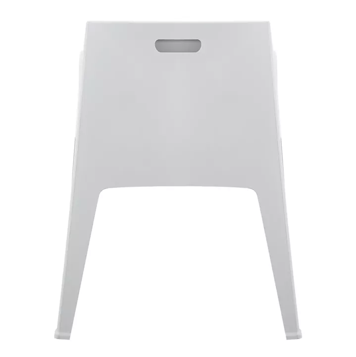 POLYPROPYLENE ARMCHAIR SLEEK HM6370.01 WHITE 57x56x82,5Hcm.