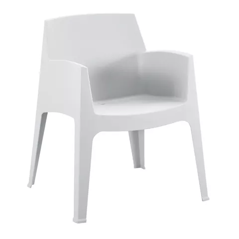 ΠΟΛΥΘΡΟΝΑ ΠΟΛΥΠΡΟΠΥΛΕΝΙΟΥ SLEEK HM6370.01 ΛΕΥΚΗ 57x56x82,5Υεκ.