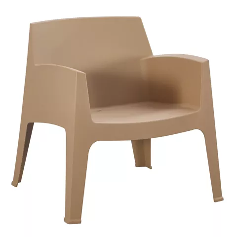 ΠΟΛΥΘΡΟΝΑ ΠΟΛΥΠΡΟΠΥΛΕΝΙΟΥ LOUNGE SLEEK HM6365.03 CAPPUCCINO 62,5x48,5x73Υεκ.