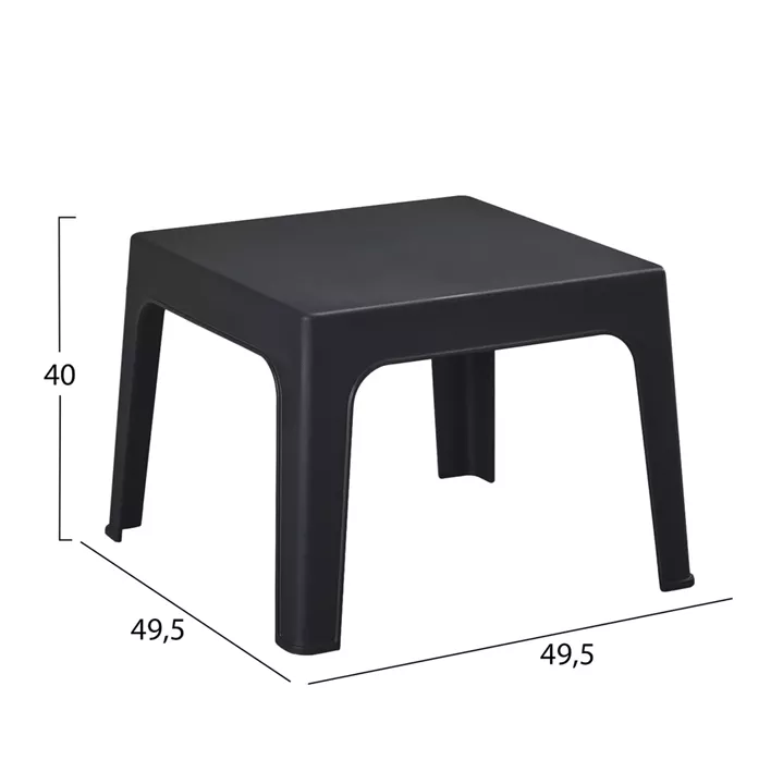 ΣΕΤ LOUNGE 3ΤΜΧ SLEEK HM21274.02 ΜΑΥΡΟ ΠΟΛΥΠΡΟΠΥΛΕΝΙΟ