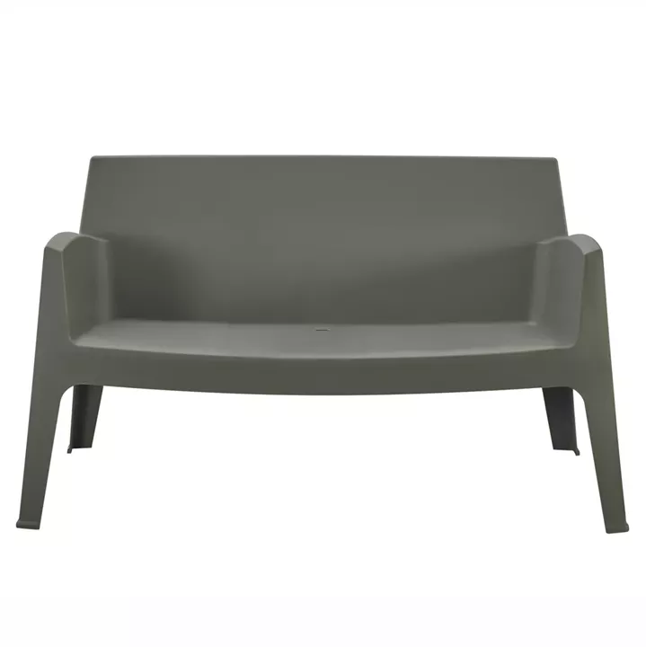 ΚΑΝΑΠΕΣ 2-ΘΕΣΙΟΣ ΠΟΛΥΠΡΟΠΥΛΕΝΙΟΥ SLEEK HM6366.05 ΧΡΩΜΑ DARK OLIVE 118x48,5x73Υεκ.