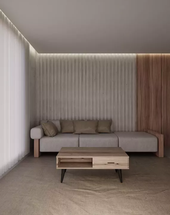 Τραπεζάκι σαλονιού ''Milano'' σταχτί