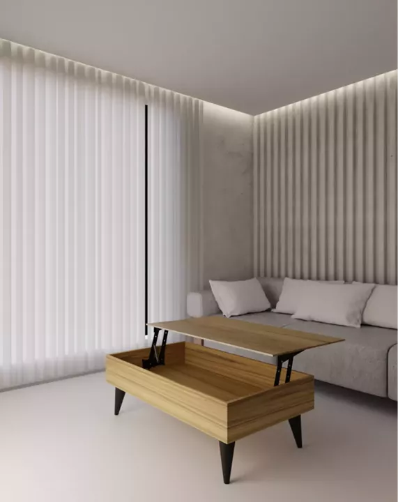 Τραπεζάκι σαλονιού ''Ventura'' μελί