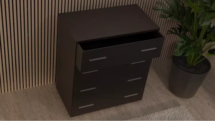 Συρταριέρα 4αρα βαθιά 80cm βεγγε