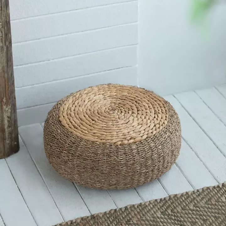 Artekko Hyacinth Σκαμπό από Υάκινθο Νερού (41x41x15)cm