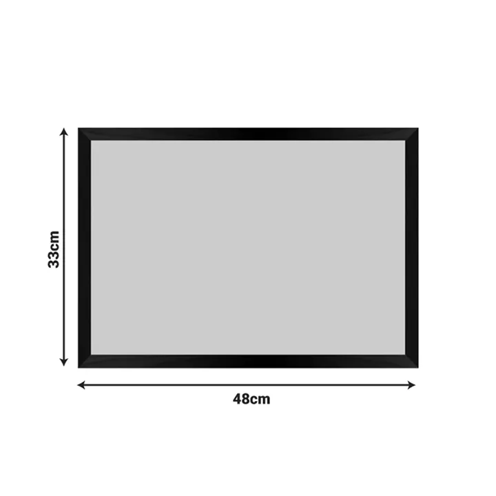 Wall art in frame Sweete pakoworld with digital print 48x1.5x33cm