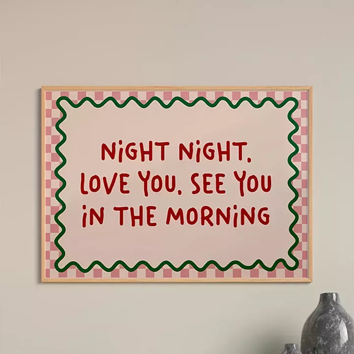 Wall art in frame Tharis pakoworld with digital print 70x2x50cm