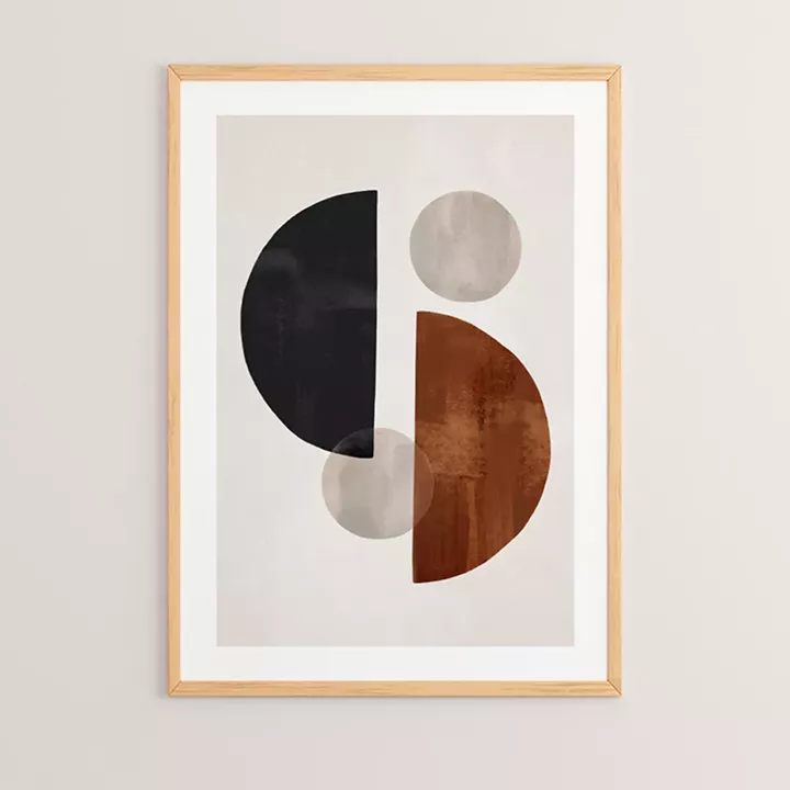 Wall art in frame Cana pakoworld with digital print 33x1.5x48cm