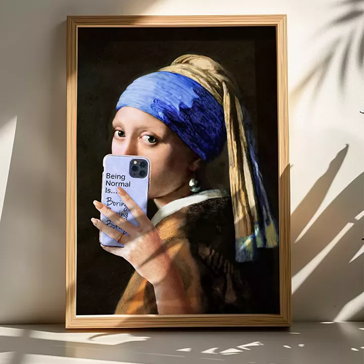 Wall art in frame Dorazen pakoworld with digital print 70x2x50cm