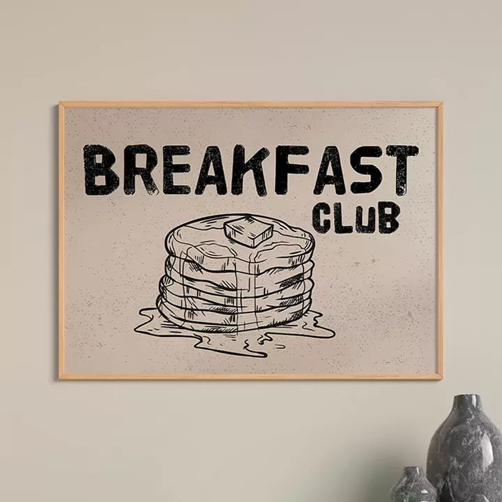 Πίνακας Bredo pakoworld με ψηφιακή εκτύπωση και πλαίσιο 48x1.5x33εκ