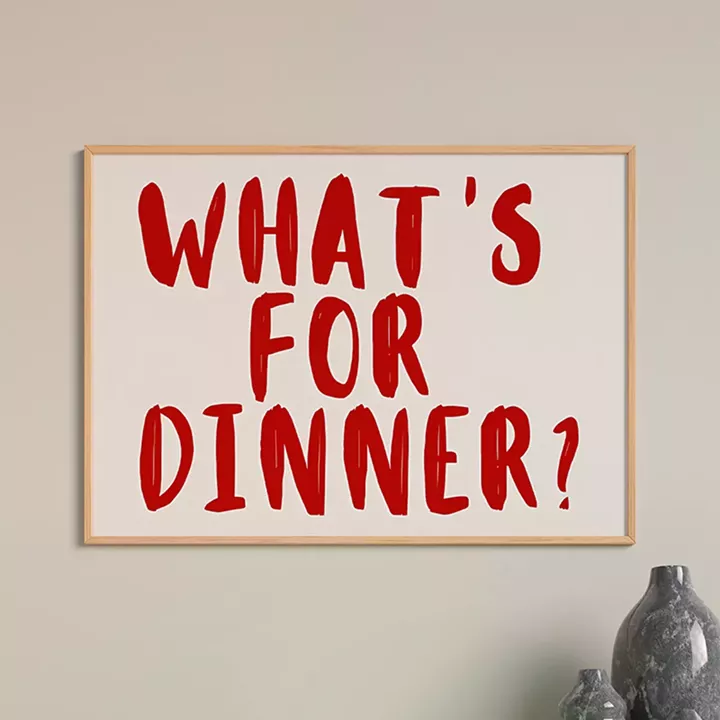 Wall art in frame Dineria pakoworld with digital print 70x2x50cm