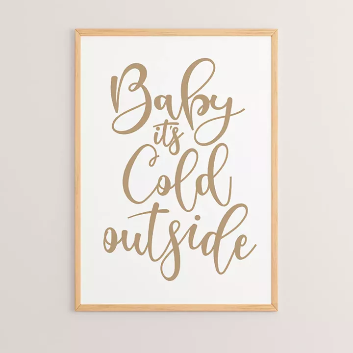 Πίνακας Berby pakoworld με ψηφιακή εκτύπωση και πλαίσιο 33x1.5x48εκ