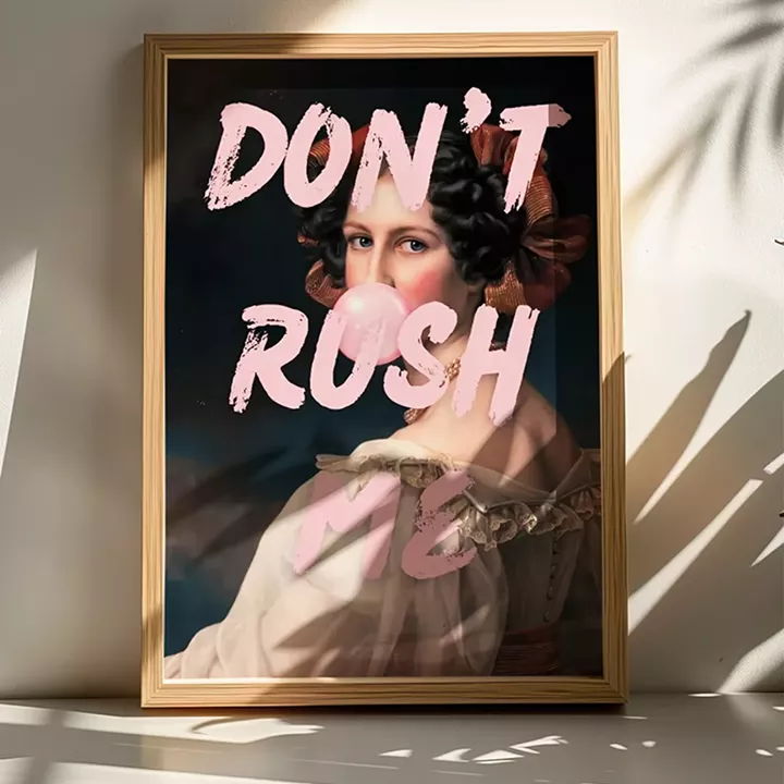 Wall art in frame Rushea pakoworld with digital print 70x2x50cm