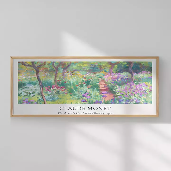 Wall art in frame Trezon pakoworld with digital print 120x2x50cm