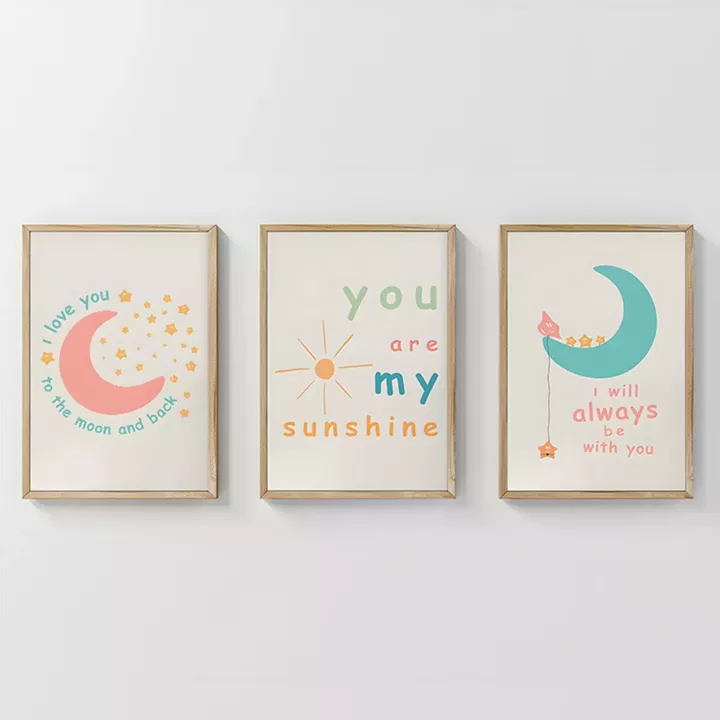 Πίνακας Pepy pakoworld τρίπτυχος με ψηφιακή εκτύπωση και πλαίσιο 33x1.5x48εκ