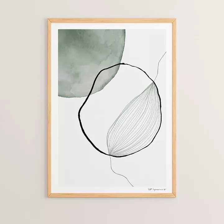 Πίνακας Bereto pakoworld με ψηφιακή εκτύπωση και πλαίσιο 33x1.5x48εκ