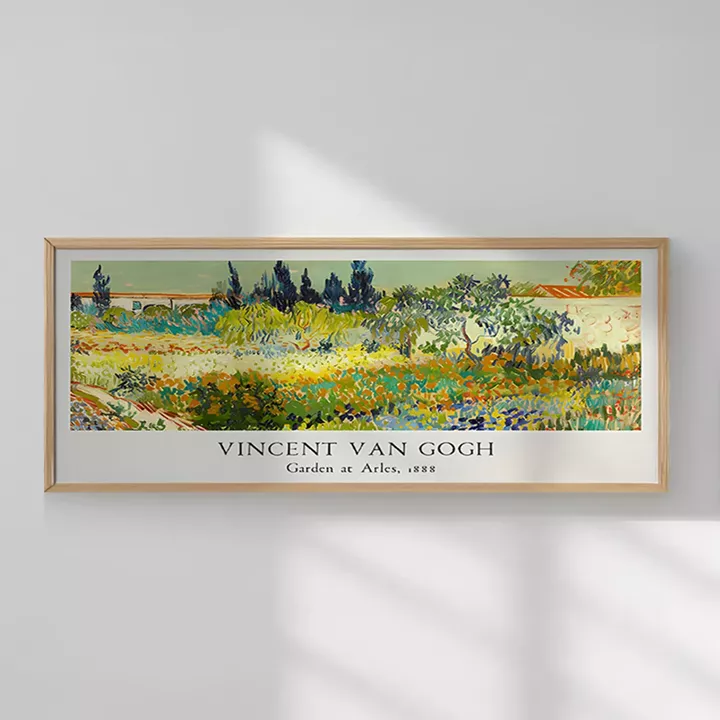 Wall art in frame Necanto pakoworld with digital print 120x2x50cm