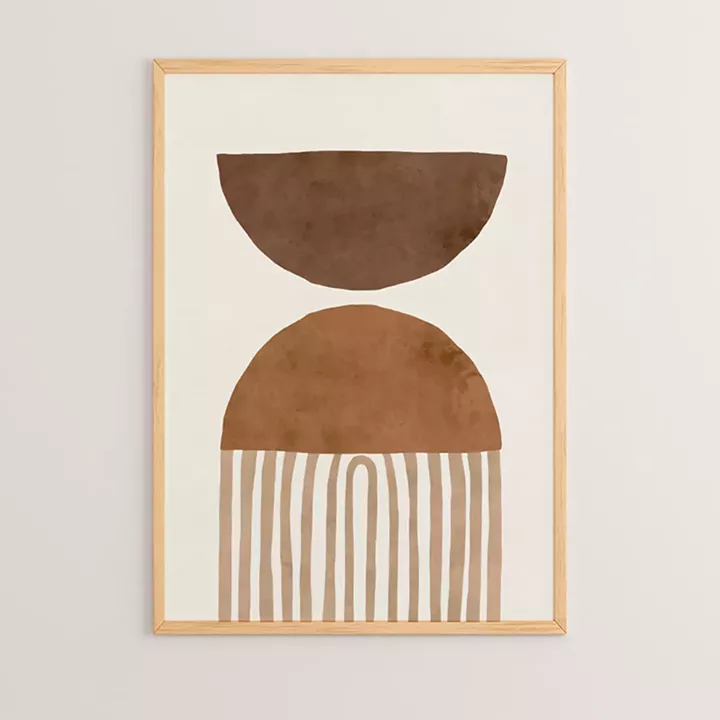 Πίνακας Serby pakoworld με ψηφιακή εκτύπωση και πλαίσιο 33x1.5x48εκ