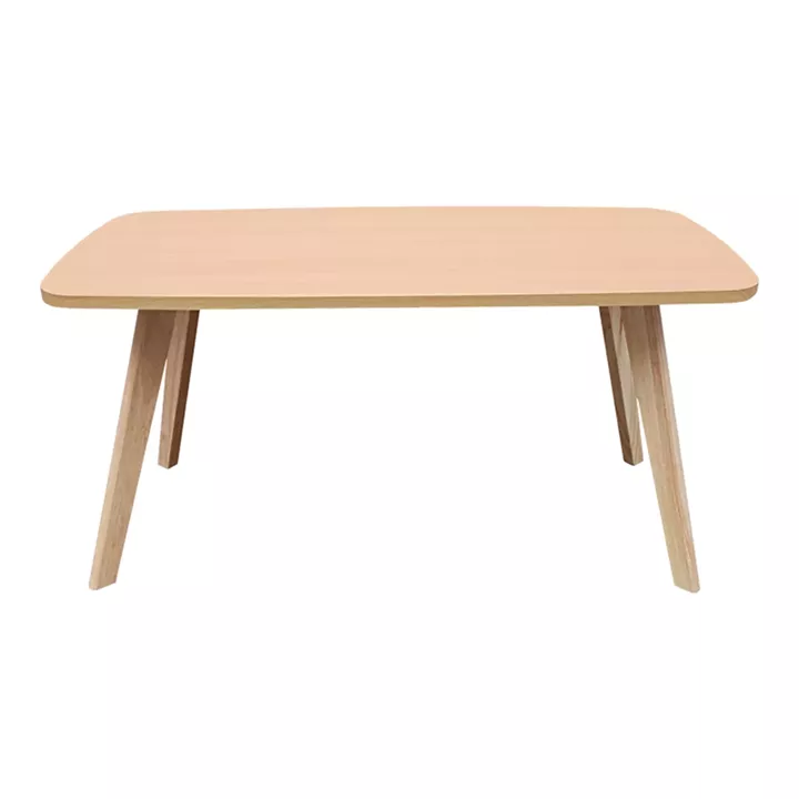 Komela mdf coffee table in natural shade 100x48x45cm