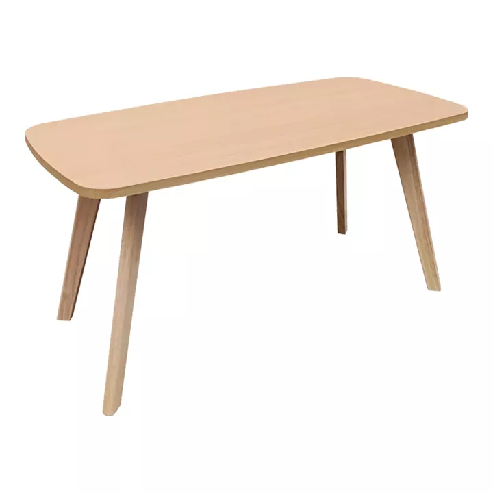 Komela mdf coffee table in natural shade 100x48x45cm
