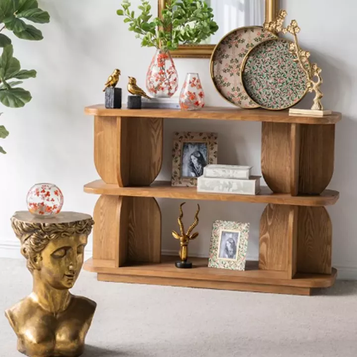 Artekko Zenn Πολύχρωμοι Διακοσμητικοί Δίσκοι με Γυάλινη Επιφάνεια (40x40x4)cm 2pcs