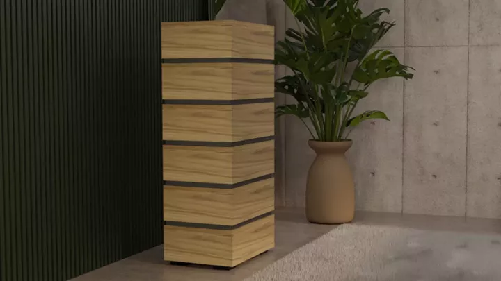 Συρταριέρα ''Venus'' 6αρα 60cm μελί