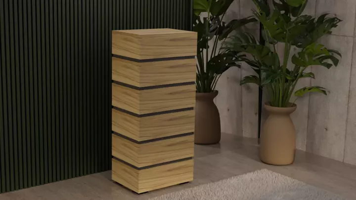 Συρταριέρα ''Venus'' 6αρα 60cm μελί