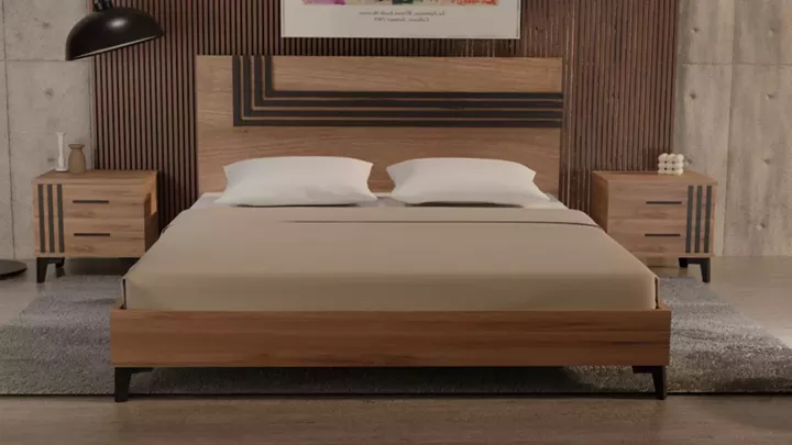 Σετ υπνοδωματίου ''Melody'' καρυδί