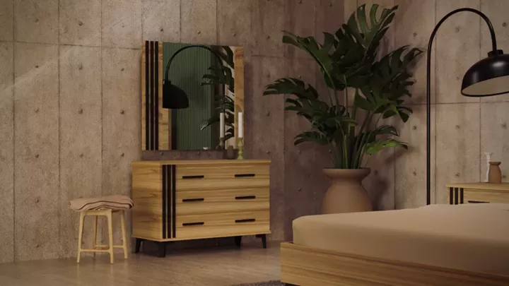 Σετ υπνοδωματίου ''Melody'' μελί