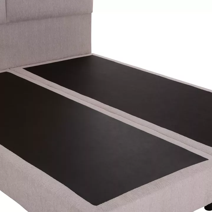 ΚΡΕΒΑΤΙ MILO HM616.32 ΜΠΕΖ ΥΦΑΣΜΑ ΓΙΑ ΣΤΡΩΜΑ 160x200εκ