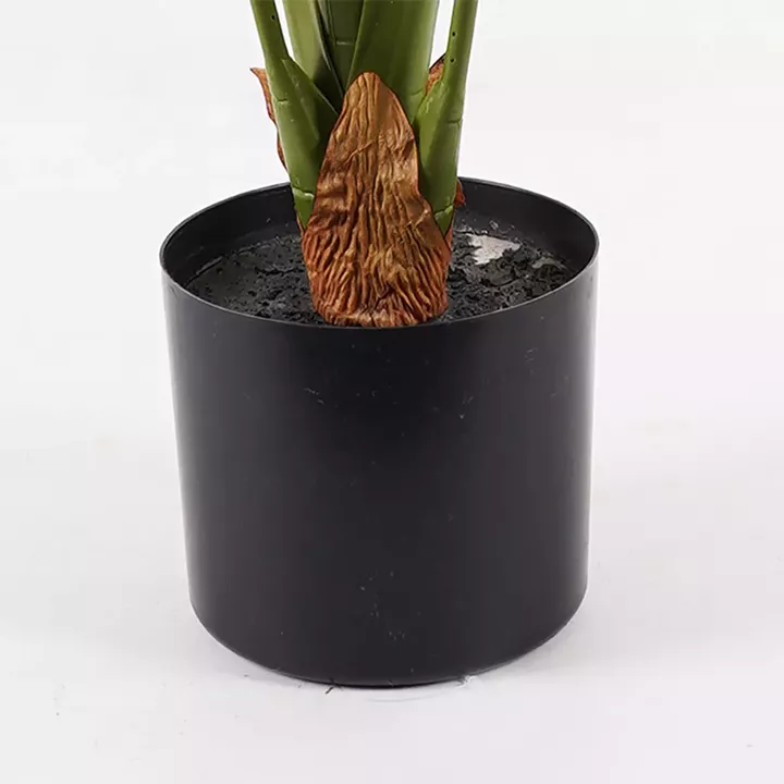 Διακοσμητικό φυτό σε γλάστρα Alocasia Inart πράσινο Φ90x120εκ