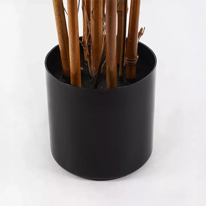 Decorative plant in a pot Rhapis Palm Inart green D80x180cm