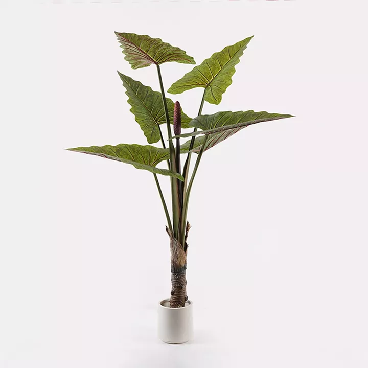 Decorative plant in pot Wentii Inart green D130x180cm