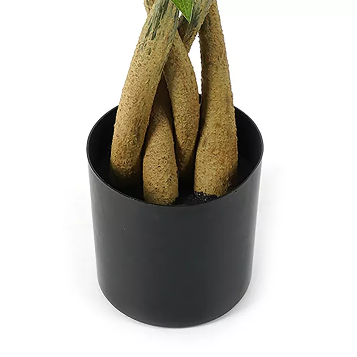 Decorative plant in pot Pachira Inart green D40x60cm