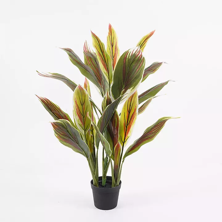 Decorative plant in pot Cycas Inart green D55x80cm