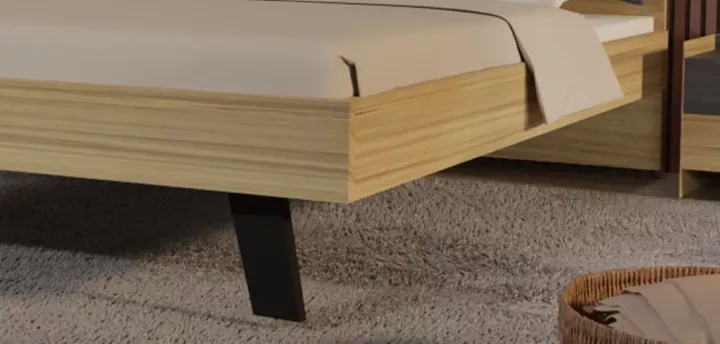 Σετ υπνοδωματίου ''Sierra'' μελί