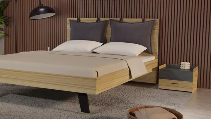 Σετ υπνοδωματίου ''Sierra'' μελί