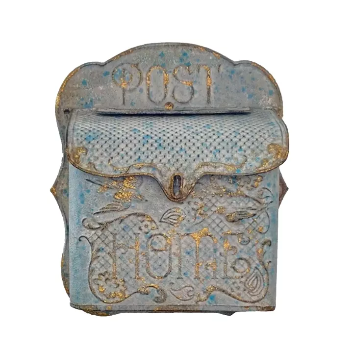 Artekko Mailbox Γκρι Μεταλλικό Γραμματοκιβώτιο με Οξείδωση (28x10x31)cm