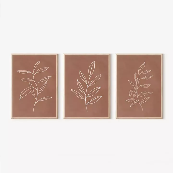 Πίνακας Drifer pakoworld τρίπτυχος με ψηφιακή εκτύπωση και πλαίσιο 33x1.5x48εκ