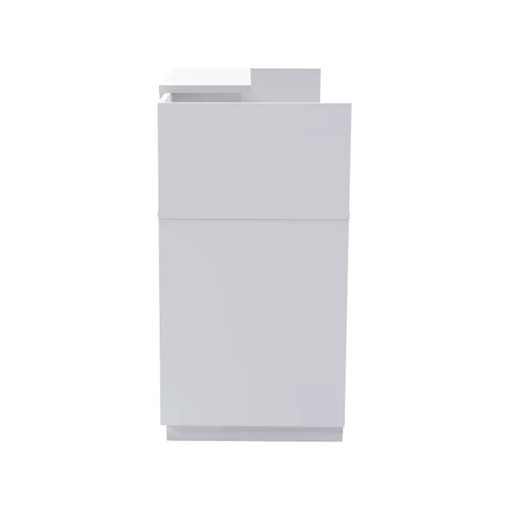 Reception Lotus pakoworld in white color 140x70x110cm